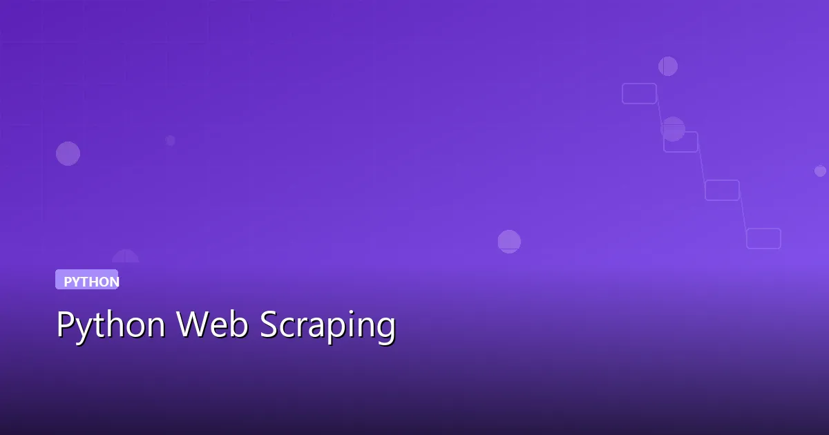 Python web scraping workflow using BeautifulSoup, Selenium, and Playwright for extracting structured data from websites